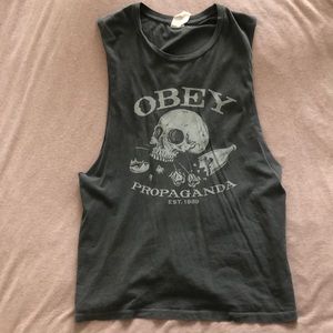 Obey muscle tank